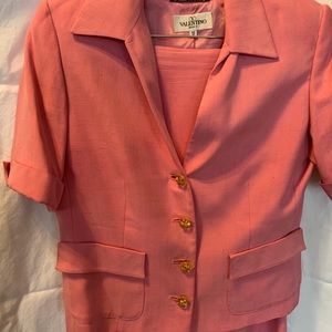 Vintage Valentino miss V blazer and skirt